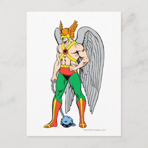 Carte Postale Pose permanente Hawkman