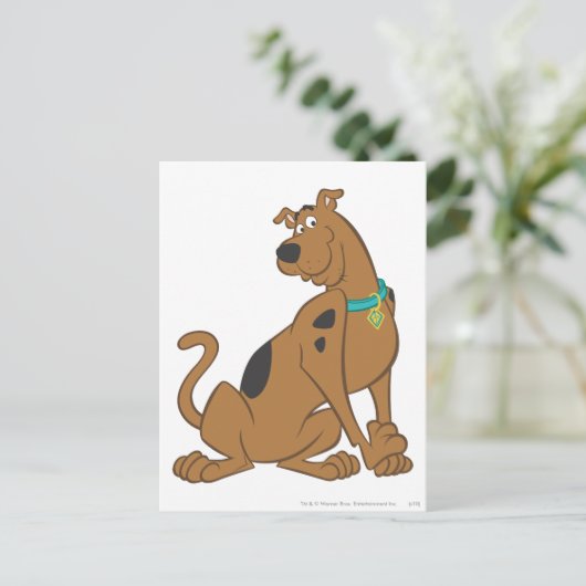 Carte Postale Pose Scooby-Doo Bashful (Debout devant)