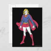 Carte Postale Pose Supergirl 2 (Devant / Derrière)