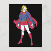 Carte Postale Pose Supergirl 2 (Devant)
