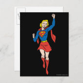 Carte Postale Pose Supergirl 4 (Devant / Derrière)