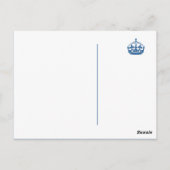 Carte Postale Poser (Dos)