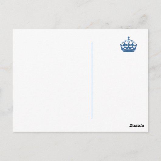 Carte Postale Poser (Dos)