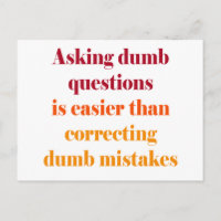 Poser des questions stupides est plus facile