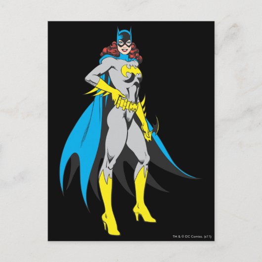 Carte Postale Poses Batgirl (Devant)