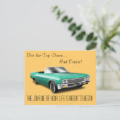 Carte Postale Posez le haut vers le bas... (Debout devant)