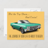 Carte Postale Posez le haut vers le bas... (Devant / Derrière)