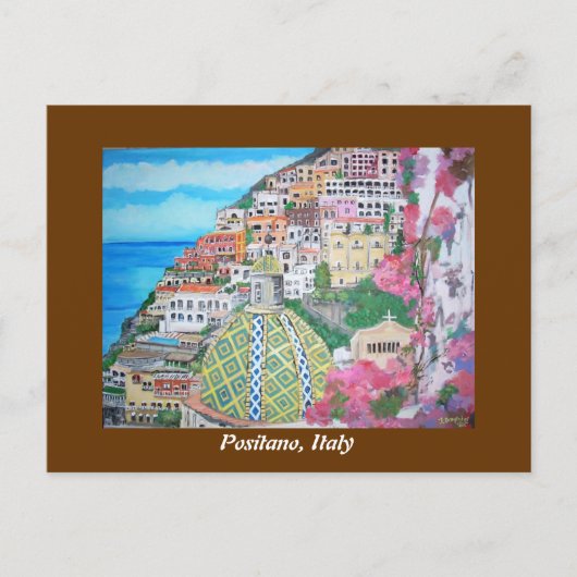 Carte postale Positano (Devant)