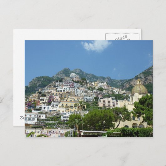 Carte Postale Positano (Devant / Derrière)