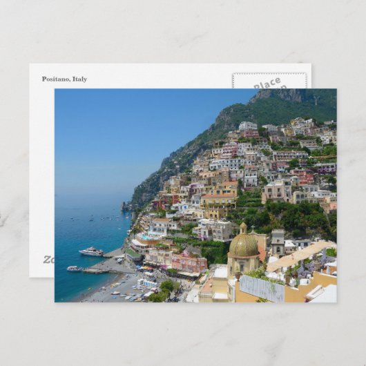 Carte postale Positano (Devant / Derrière)