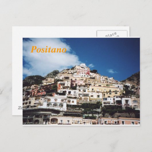 Carte postale Positano (Devant / Derrière)