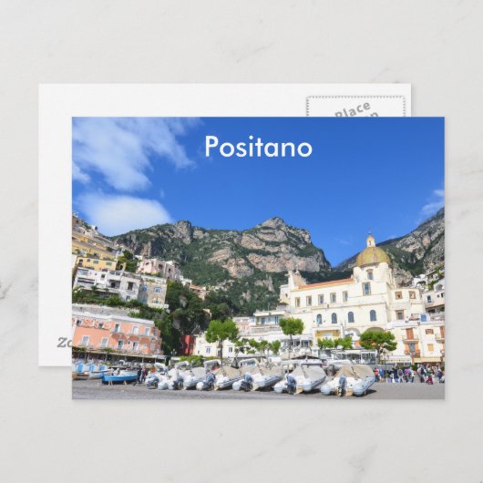 Carte Postale Positano (Devant / Derrière)