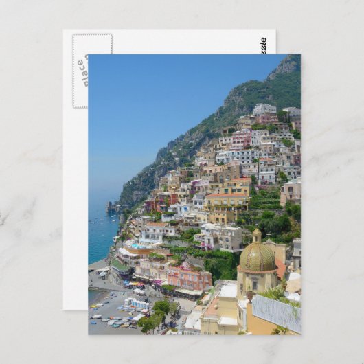 Carte postale Positano (Devant / Derrière)