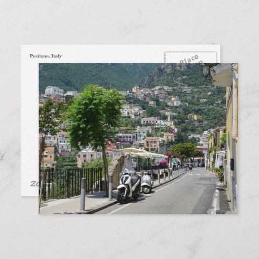 Carte postale Positano (Devant / Derrière)