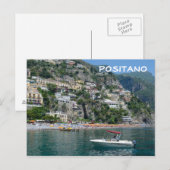 Carte Postale Positano, Italie (Devant / Derrière)