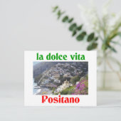 Carte Postale Positano Italie (Debout devant)