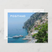 Carte Postale Positano, Italie (Devant / Derrière)