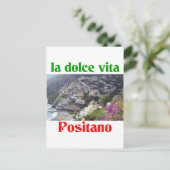 Carte Postale Positano Italie (Debout devant)