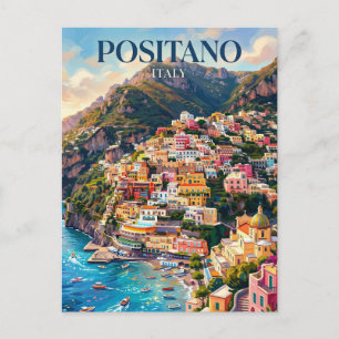 Carte Postale Positano Italie