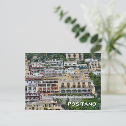 Carte Postale Positano, Italie (Debout devant)