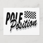 Carte Postale Position du pôle (Devant)