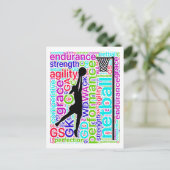 Carte Postale Positions du joueur Inspirational Netball (Debout devant)