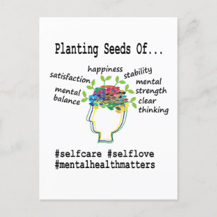 Carte Postale Positivité en santé mentale