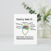 Carte Postale Positivité en santé mentale (Debout devant)