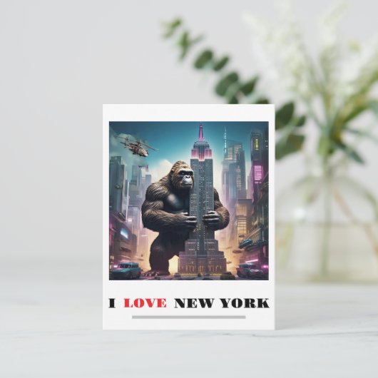 CARTE POSTALE " POSSESSION PRIMALE " (Debout devant)