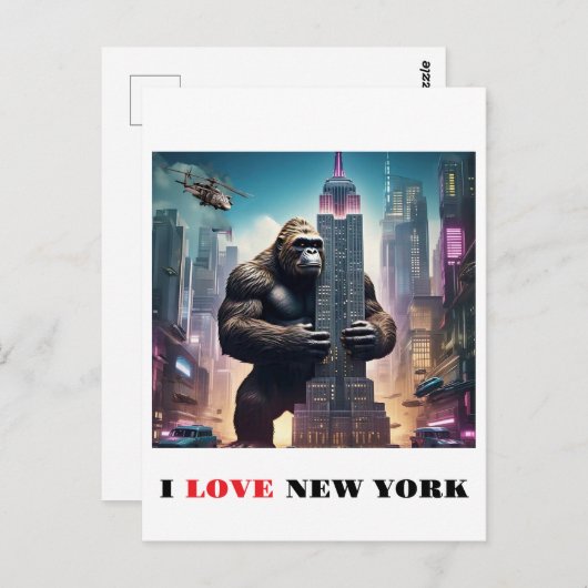 CARTE POSTALE " POSSESSION PRIMALE " (Devant / Derrière)