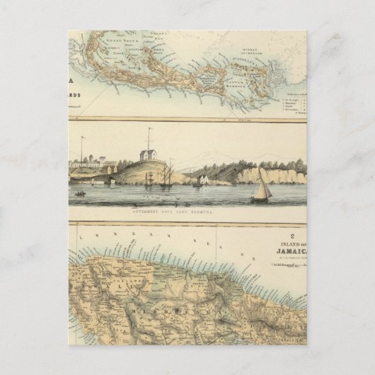 Carte Postale Possessions britanniques d'Indiens de l'Ouest (Devant)