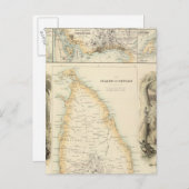 Carte Postale Possessions britanniques en mer d'Inde (Devant / Derrière)