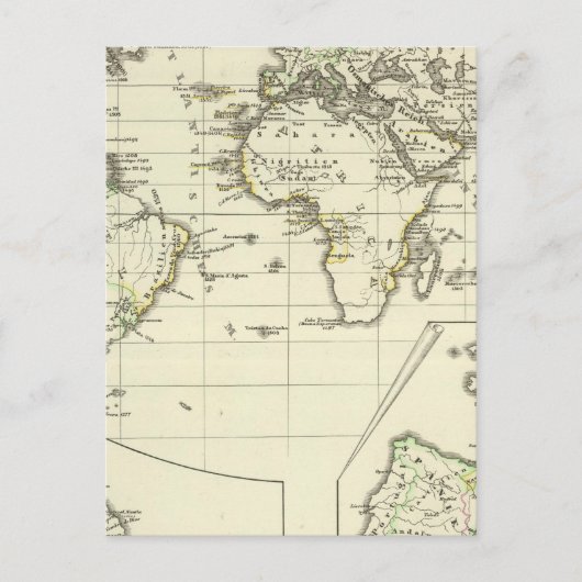 Carte Postale Possessions des Espagnols (Devant)