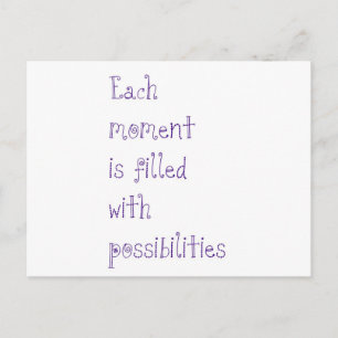 Carte Postale Possibilités