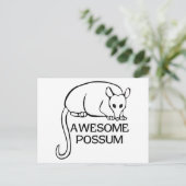 Carte Postale Possum génial (Debout devant)
