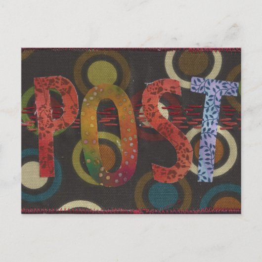CARTE POSTALE POST (Devant)