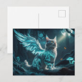 Carte Postale Post card Cat Série 10 11 (Devant / Derrière)