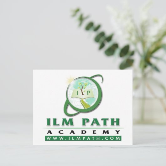 Carte Postale Post Card -Ilm Path Academy (Debout devant)