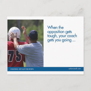 Carte Postale Post-card pour football