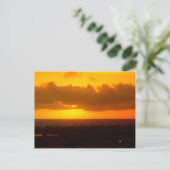 Carte Postale post card with sunset oceanside, CA (Debout devant)