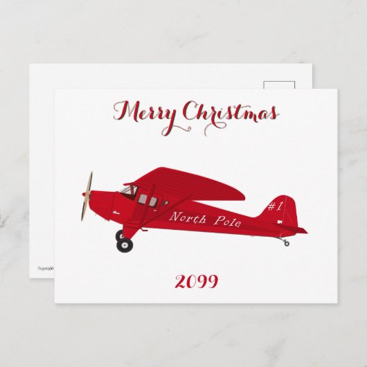 Carte Postale Post-cards de Christmas (Devant / Derrière)