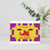 CARTE POSTALE POST CONTACT (Debout devant)