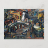 Carte Postale Post-croisement - Le port par Josef Presser (Devant)