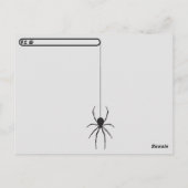 Carte Postale Post-croisement - Poupée Déplaisante d'Halloween n (Dos)