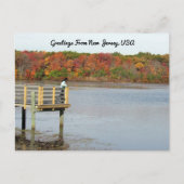 Carte Postale Post-croisement - Réflexions d'automne - Helmetta  (Devant)