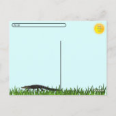 Carte Postale Post-croisement - Salutations de Floride Alligator (Dos)