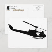 Carte Postale Postage de slick à hélicos (Devant / Derrière)