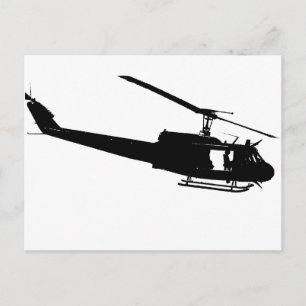 Carte Postale Postage de slick à hélicos