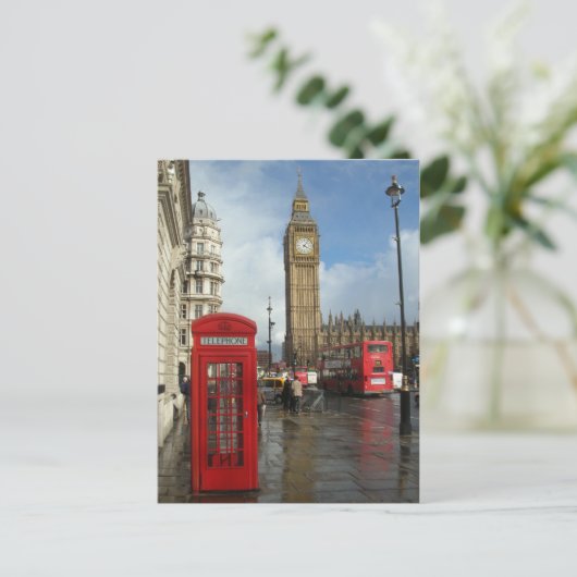 Carte Postale postal (Debout devant)