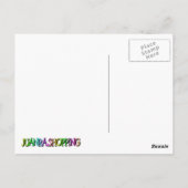 Carte Postale postal (Dos)